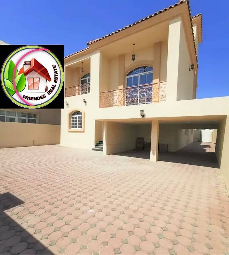 Villa for sale in the most prestigious areas of Ajman, freehold for all nationalities, with bank financing 100% of the property's value**