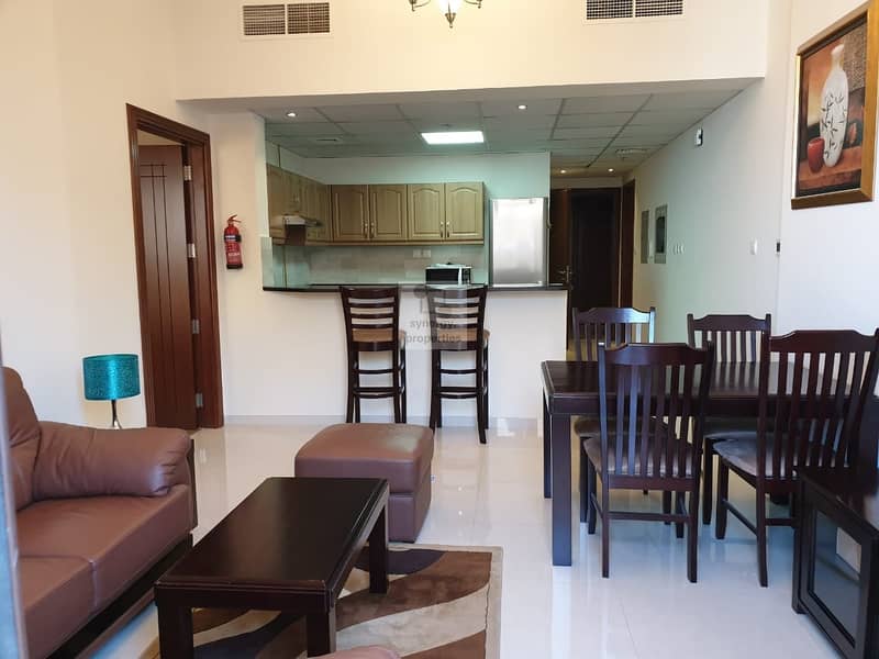 8 Furnished 1BR |Golf Course & Pool View | 32 k