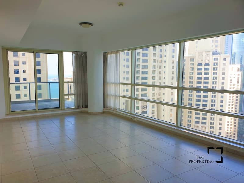 Spacious 2br | Sea View | Chiller Free | Terrace