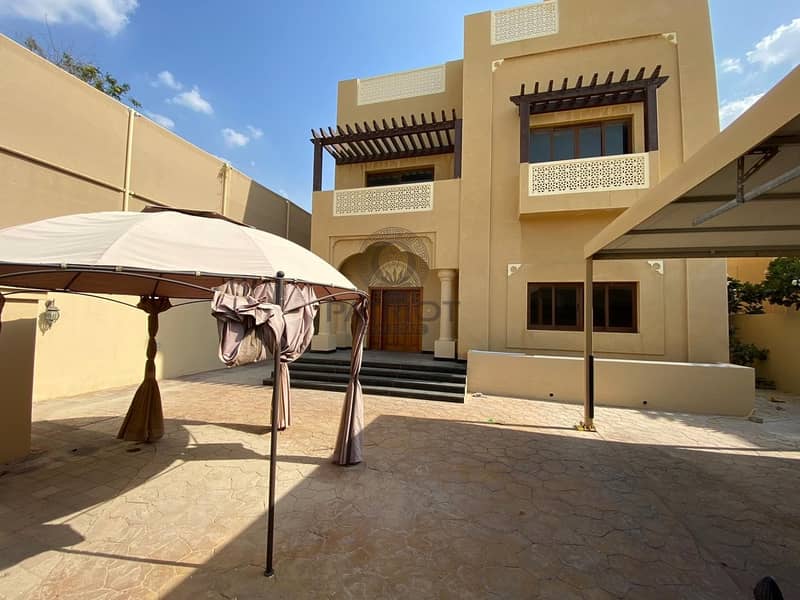 MODERN 5BR MAIDS PVT GARDEN INDEPENDENT VILLA IN AL MANARA