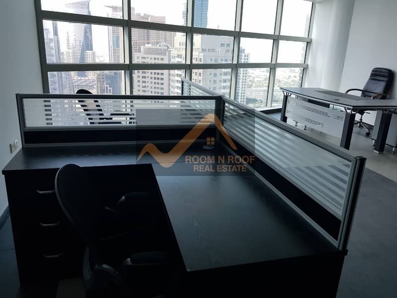 10 Spacious  Fully  Fitted Office in Tecom Smart Height