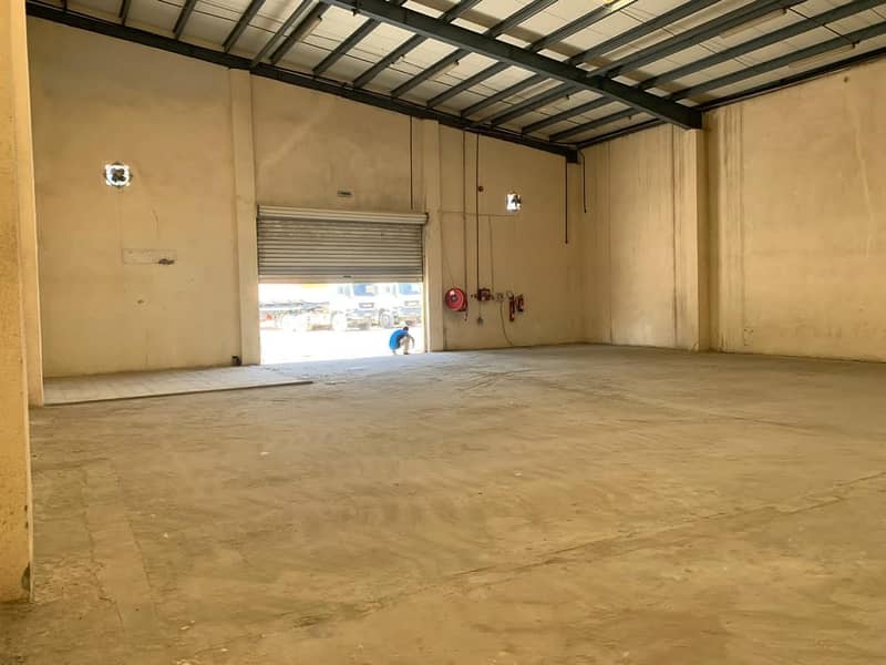 FRONT SIDE 2500 SQ FT WAREHOUSE FOR RENT IN AL JURF INDUSTRIAL AREA OPPOSITE CHINA MALL