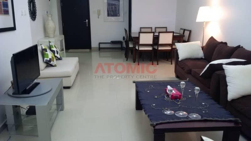 Fully-Furnished 1BR (900sqft) 2Bath @43k