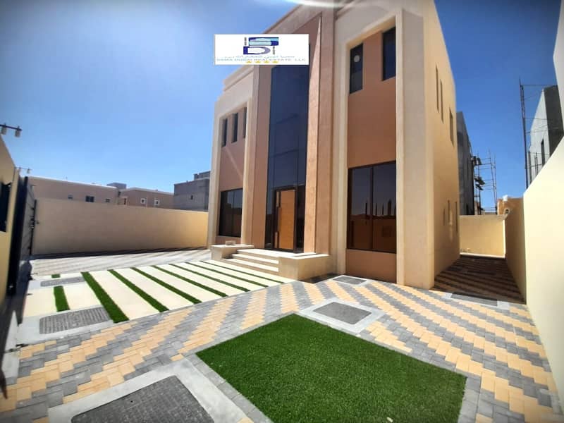 Personal finishing villa for sale in Ajman without down payment, easy bank financing