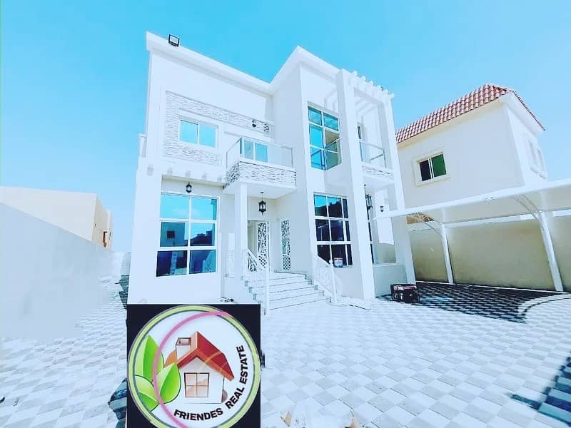 Villa for sale with attractive specifications, wonderful design, personal finishing, and a large area