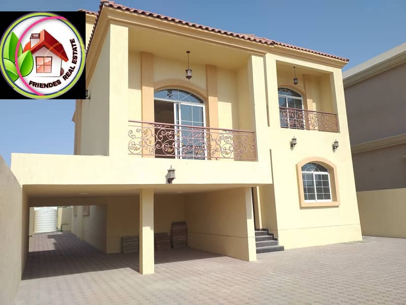 Modern villa with luxury finishing and European design for sale in Ajman