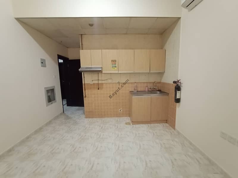 LIKE A BRAND NEW STUDIO BIG KITCHEN VERY NEAT&CLEAN BUILDING FULLY MANTINENCE FREE IN MUWAILIH SHARJAH