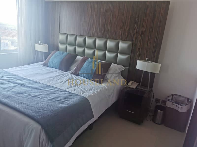 2 bed rooms fully furnished apartment in JLT with high facility and 5 tars building