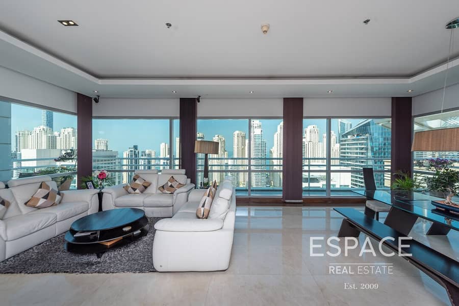 Exclusive | Full Floor Penthouse | Panoramic Marina View