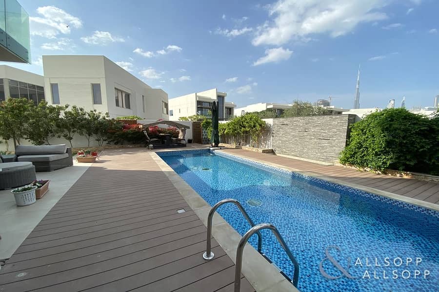 5 Bed | Corner | Burj Views | Landscaped