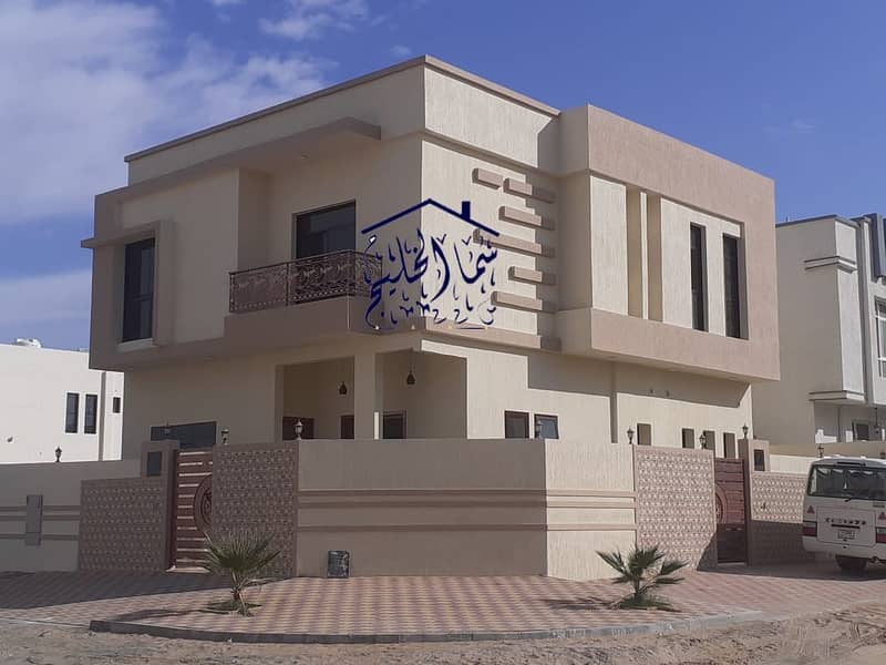 For sale a villa in Ajman, free ownership for all nationalities without down payment on bank financing, up to 100% of the property value