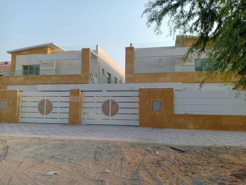 Modern villa, personal finishing, super deluxe for rent in the Emirates, Ajman, Al Mowaihat 3.