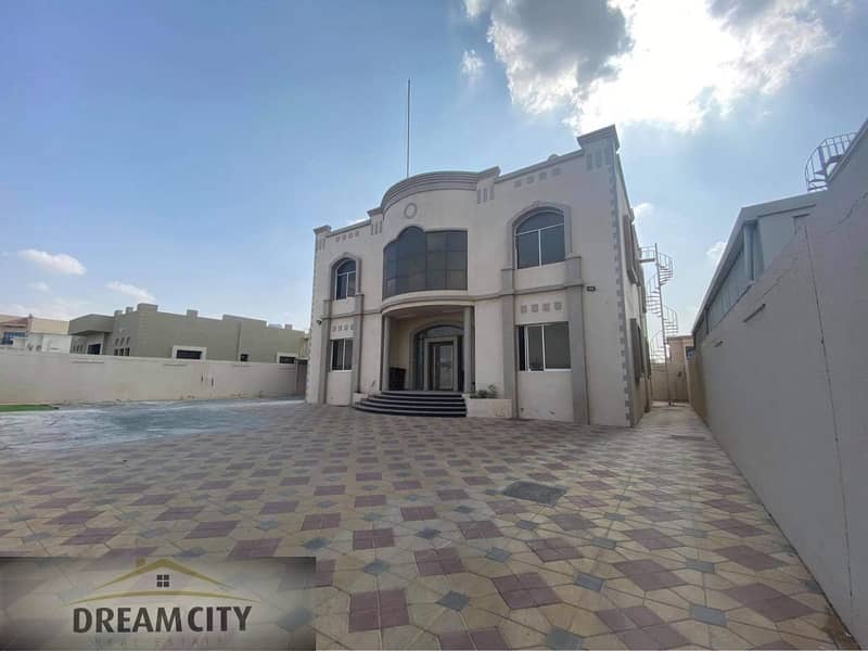 Villa for rent in Al Raqayeb area, super lux, second inhabitant, opposite a mosque and close to all services