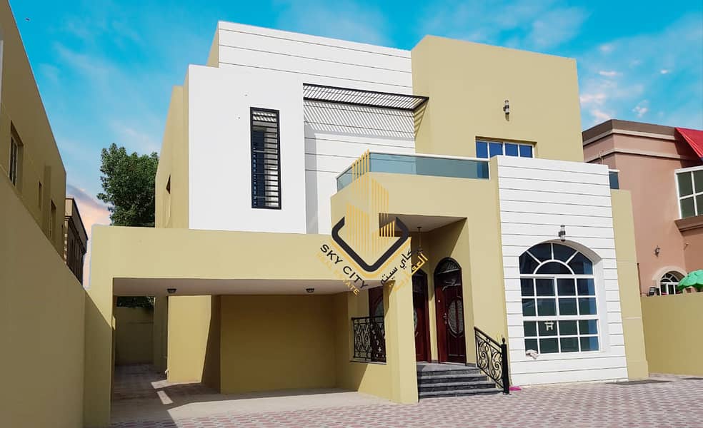 A distinctive modern design villa for sale in Ajman