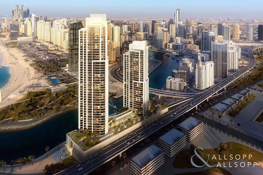 Full Sea and Dubai Eye View | Two Bedrooms