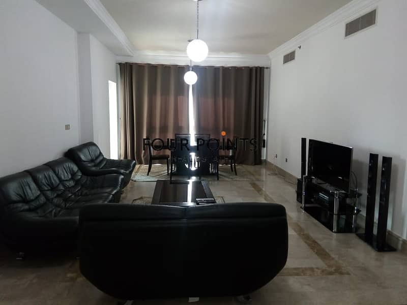 Furnished 2BR+M in Fairmont South Construction & Sea View