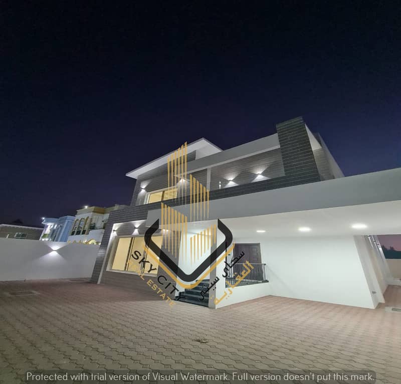 prestegious new modern villa for sale - Without down payment