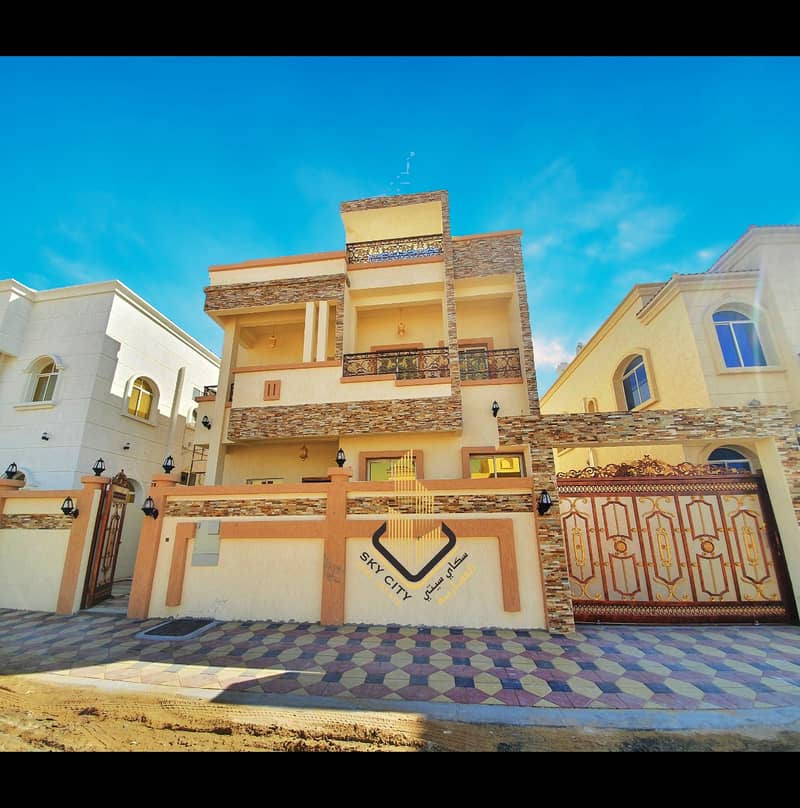 Wonderful new villa for sale in Al Yasmeen at an ideal price - without down payment