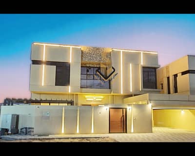5 Bedroom Villa for Sale in Al Mowaihat, Ajman - Central air conditioners Less than a minute on Sheikh Mohammed Bin Zayed Road Close to City Life Hill City University College 5 Bedroom Villa for Sale in Al Mowaihat, Ajman - Central air conditioners Less than a minute on Sheikh Mohammed Bin Zayed Road Close to City Life Hill City University College
