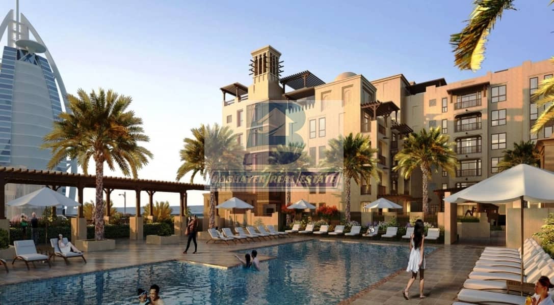5 Luxurious Community- Burj Al Arab-Sea views-5% booking-60% Handover