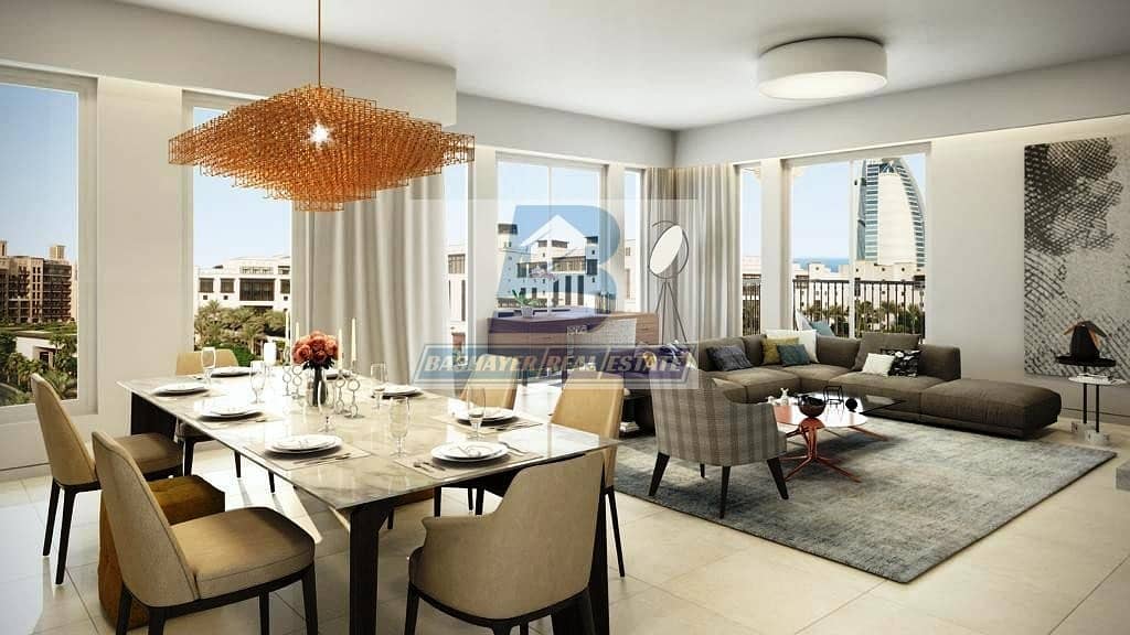 11 Luxurious Community- Burj Al Arab-Sea views-5% booking-60% Handover