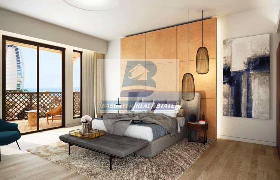 16 Luxurious Community- Burj Al Arab-Sea views-5% booking-60% Handover