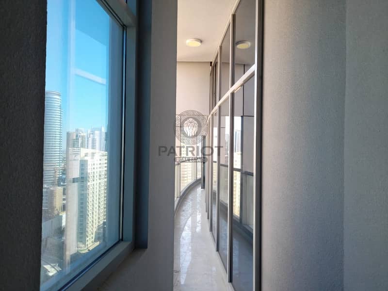 23 Marina view I Partial sea View I Road View I Unfurnished apartment for rent in Dubai Marina