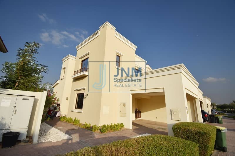 Single Row Villa | Well-maintained  3 Beds + Maids