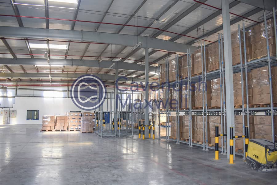 8 Dry and Cold Storage Warehouse with Office