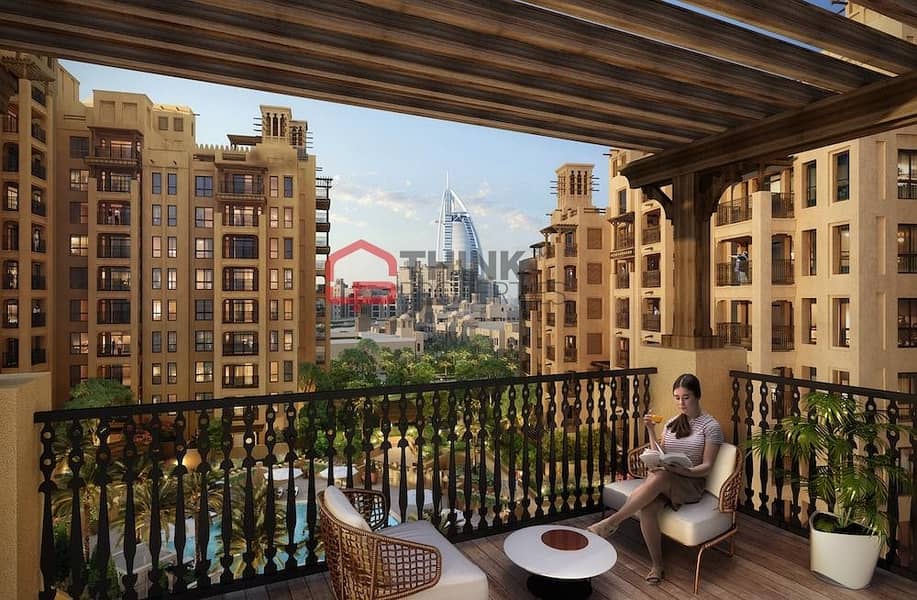 Apartments with breath taking view of Burj Al Arab