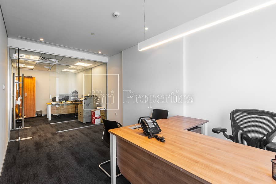 10 Furnished w/ Open Work Stations | Walk to Metro