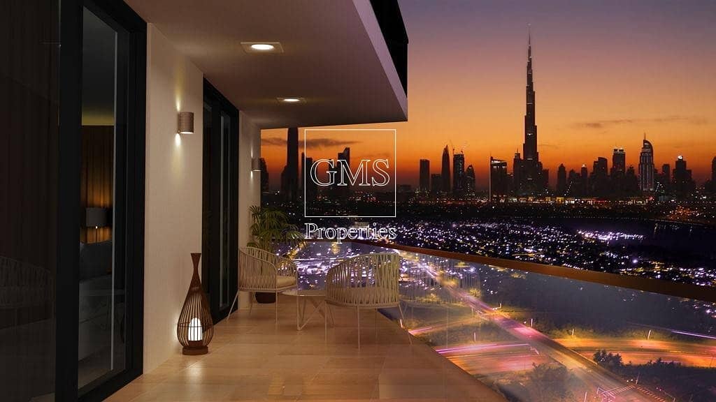 Luxury 1br/ 2br with Burj Khalifa view in Al Jaddaf..