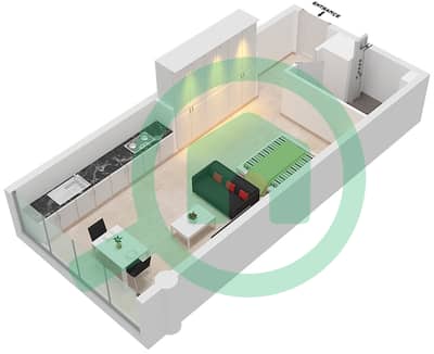 Liberty House - Studio Apartments Type A1 Floor plan