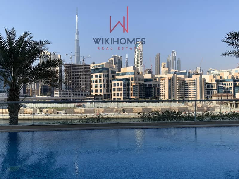 64 Canal & Burj View | Situated at the Canal Walk | 8minutes to Dubai Mall