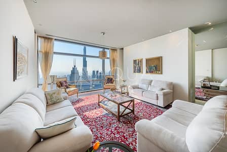 فلیٹ 3 غرف نوم للبيع في مركز دبي المالي العالمي، دبي - Great Layout | Burj Khalifa and Sea Views فلیٹ 3 غرف نوم للبيع في مركز دبي المالي العالمي، دبي - Great Layout | Burj Khalifa and Sea Views