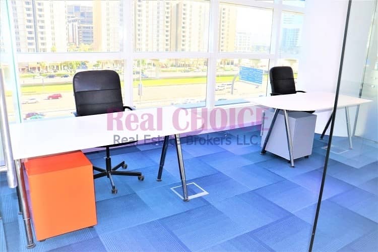 6 Partitioned Office in SZR| Well-maintained| Vacant