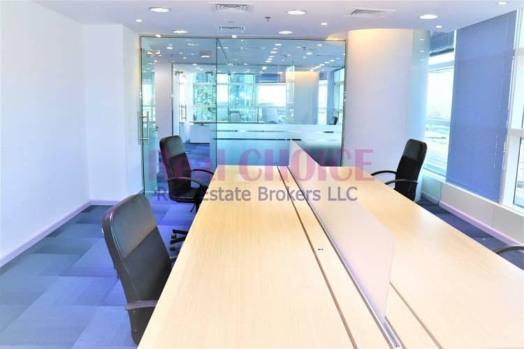 5 Partitioned Office in SZR| Well-maintained| Vacant
