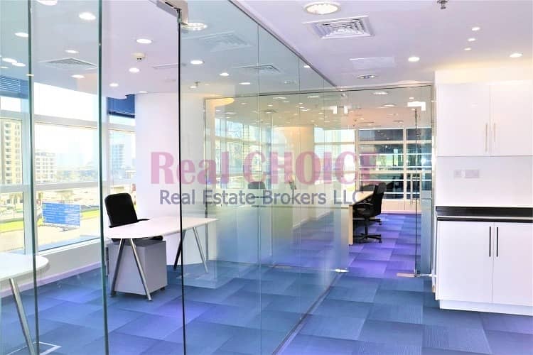 8 Partitioned Office in SZR| Well-maintained| Vacant