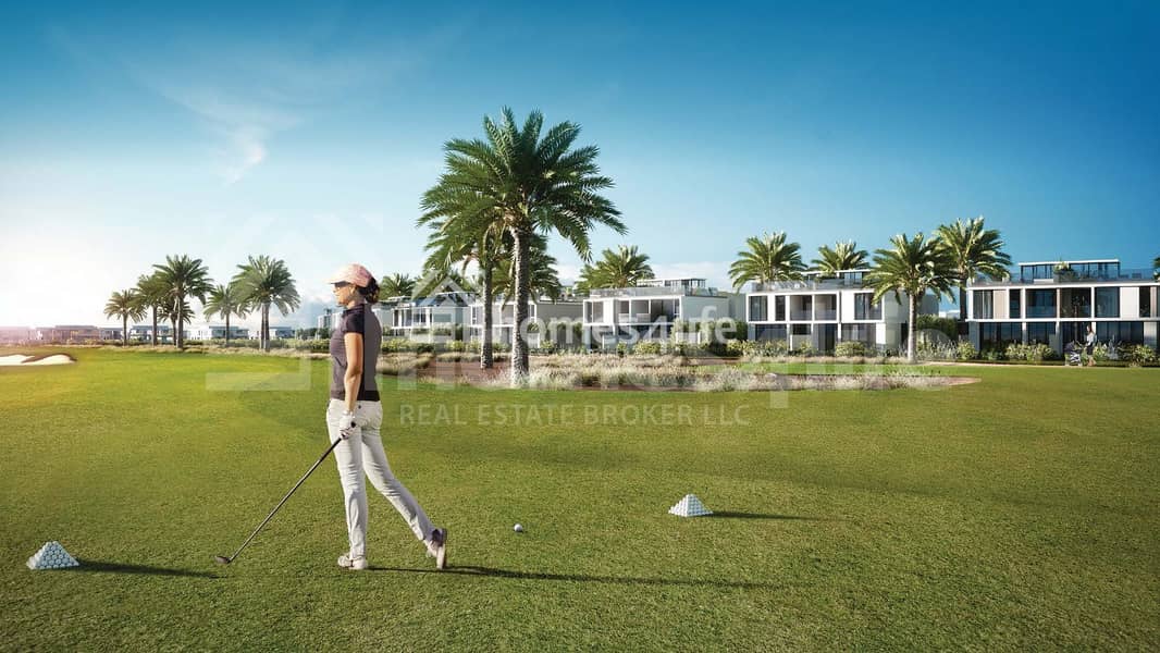8 Golf view| Luxurious 3 B/R| Brand new