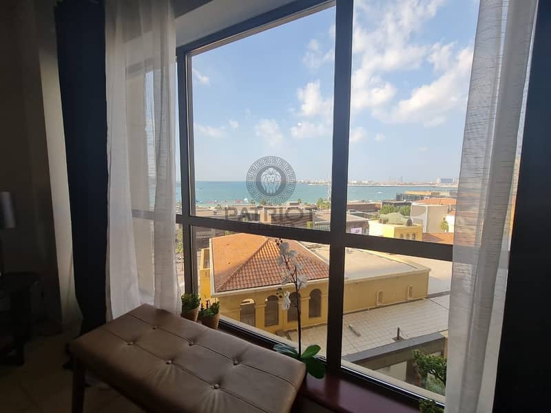 13 luxurious| Sea View Furnished 3 Beds+ Maid For Rent