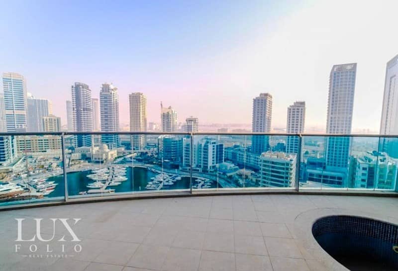 Penthouse Apartment|Plunge Pool|Full Marina View