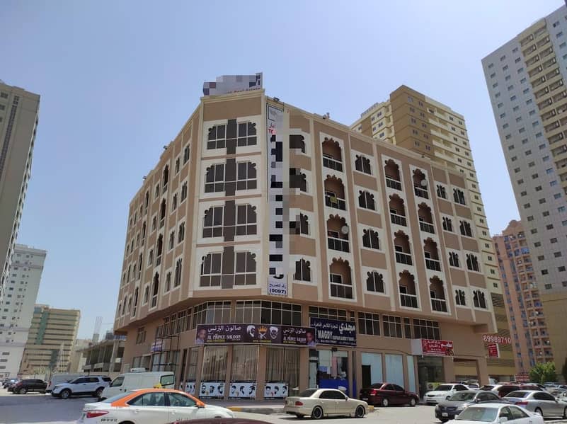 For sale a building in Al-Nuaimia, ground, and 4 residential, commercial, two-street corner, excellent location, fully rented, excellent income, sale price of 10 per cent of income to contact