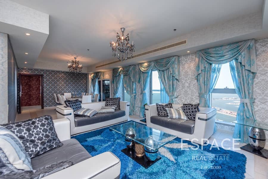 5 Full Sea View | Luxurious Furnished | 4B