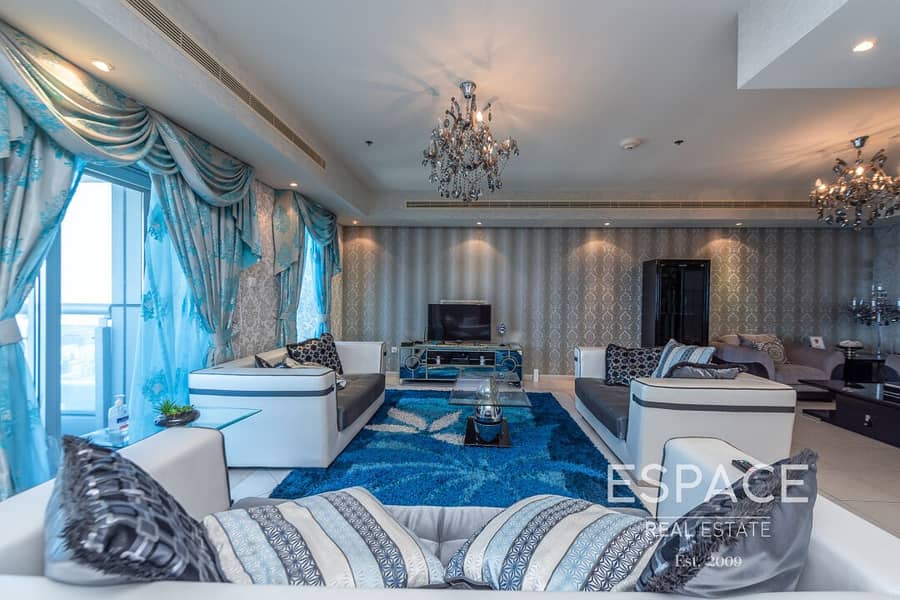 6 Full Sea View | Luxurious Furnished | 4B