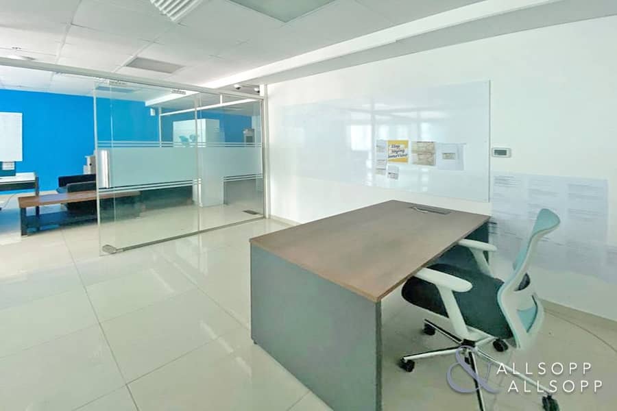 7 Partitioned Office | Near Metro | Available Now