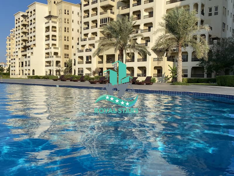 5 Cozy Lagoon View Two Bedroom Apartment in The Marina Residences with Family Atmosphere