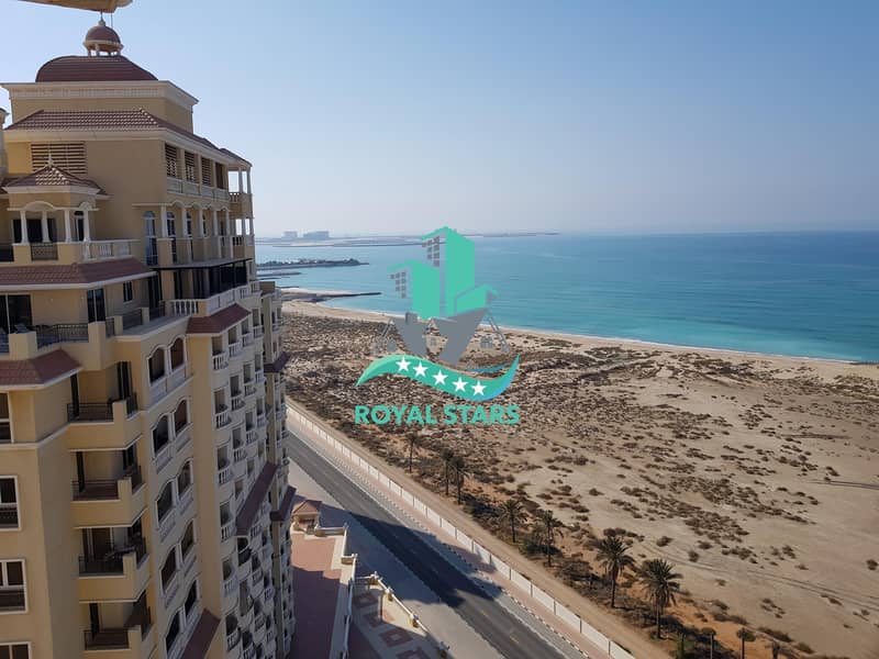 Amazing Sea View Two Bedroom Apartment in the Royal Breeze Residence with Family Atmosphere