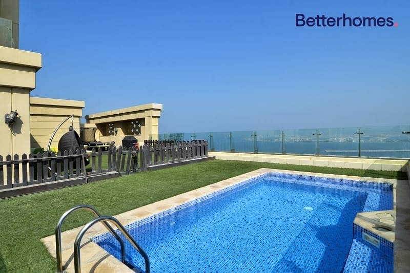 Unfurnished | Vacant | Private Pool | Sea View