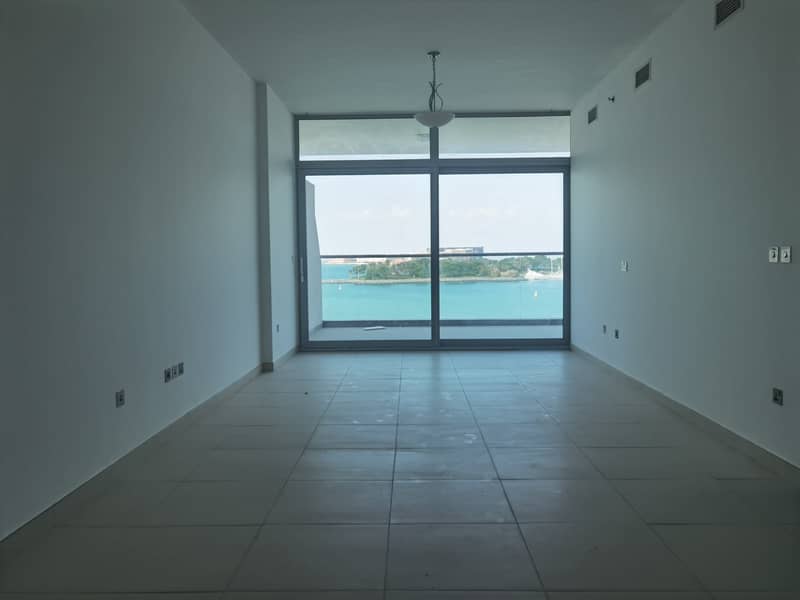 8 Amazing sea view large 2 bedroom+maid for rent in Azure residence