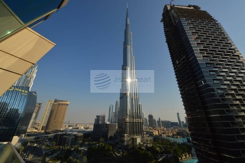 Burj Khalifa View | Vacant  | 3 Bedroom Plus Maids